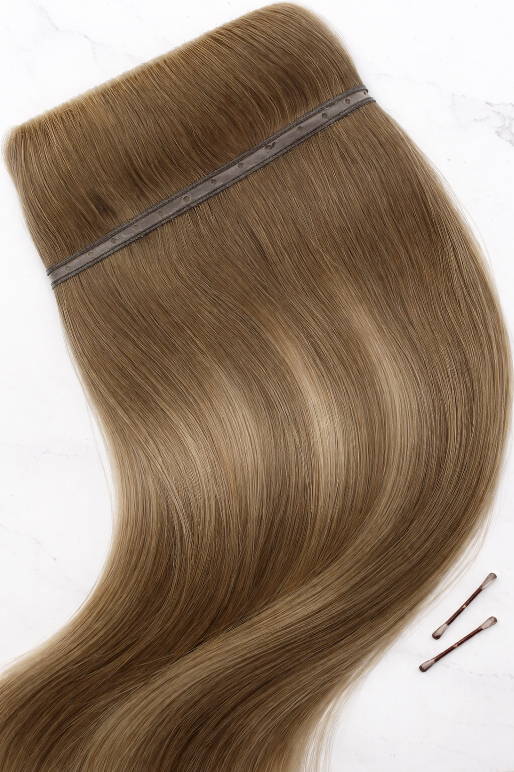 Butterfly weft hair extensions by floweXtensions